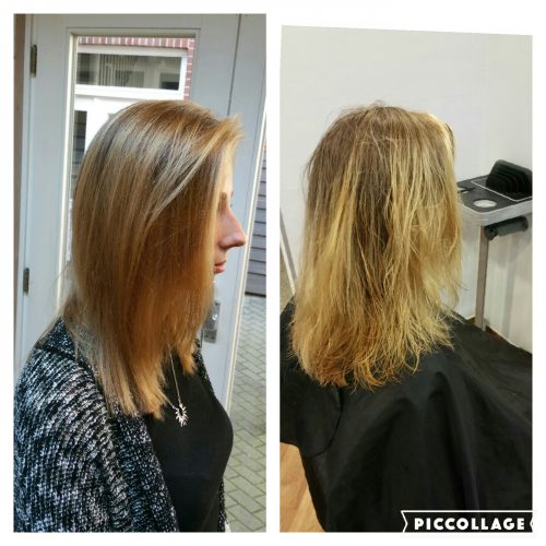 starker gelbstich nach blondierung